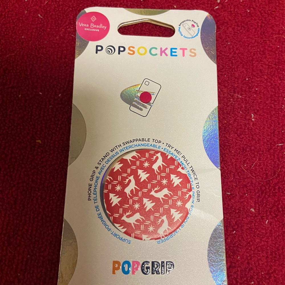 Vera Bradley Popsocket.